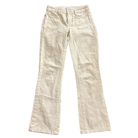 Current/Elliot Cream Jeans - Picture 1 of 7